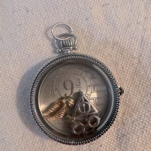 Origami Owl Locket with RARE Harry Potter Charms